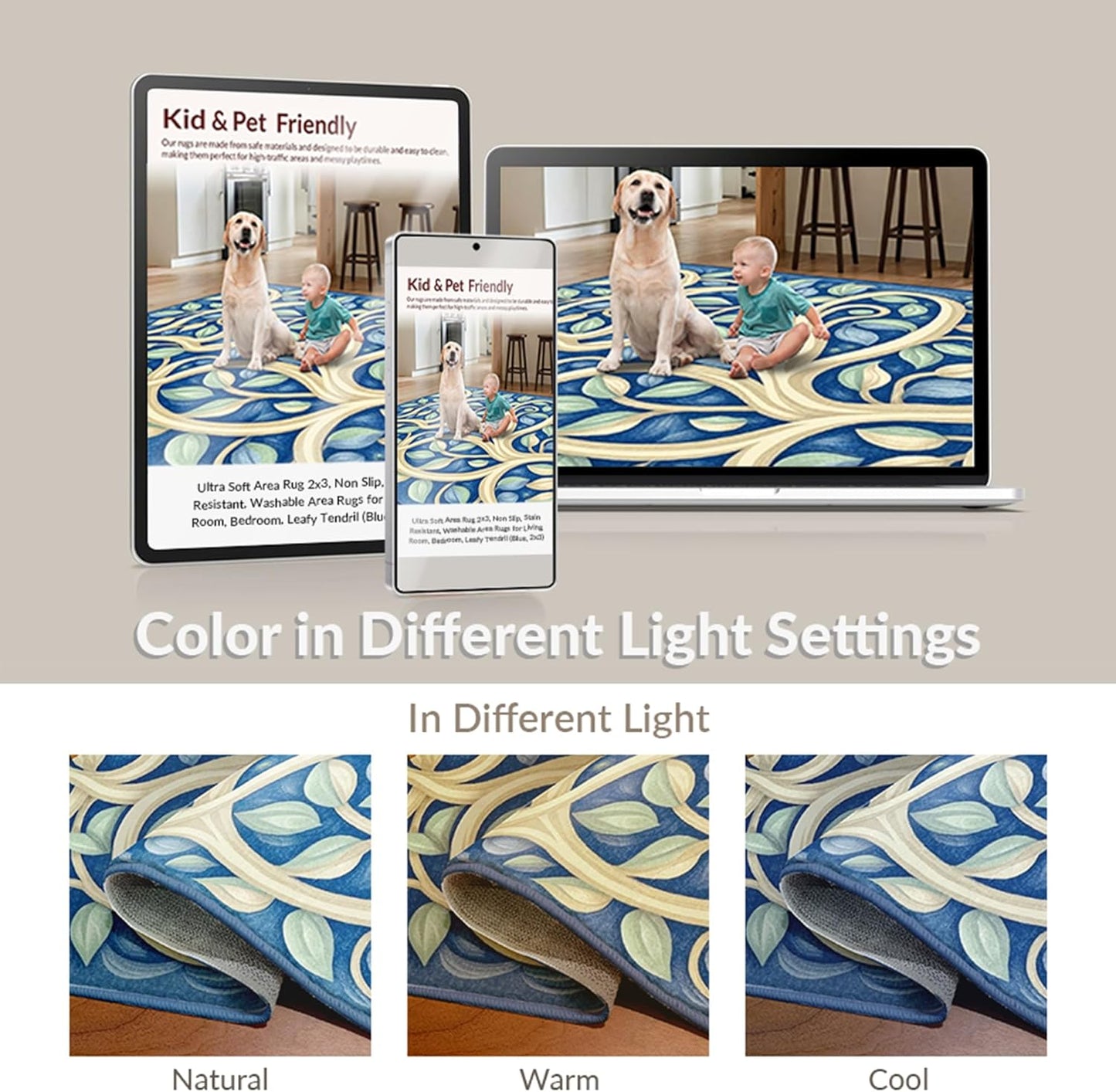 Ultra Soft Area Rug 5x7, Black Orange Abstract Geometric Shape, Non Slip, Stain Resistant, Washable Area Rugs for Living Room, Bedroom(Orange, 5x7)